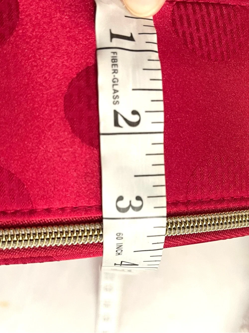 ❤️ESTÉE LAUDER Red Polka Dot Print Cosmetic Case❤️